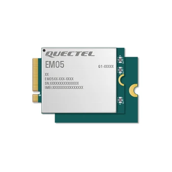 Quectel LTE Cat4 M. 2 модул EM05-CE EM05-E NGFF форм-фактор подкрепа DFOTA DTMF MIMO USB 2.0 Мулти-мрежа за ГНСС приемник